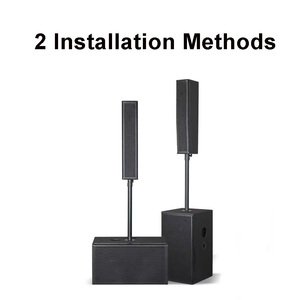 Loa cột âm thanh chuyên nghiệp di động XTUGA PA, hệ thống âm thanh Line Array mới với hiệu suất tuyệt vời - Product Image 3