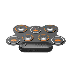 Mini tambor flexible de perlas de percusión de silicona suave, batería de instrumentos musicales, tambor enrollable - Product Image 6