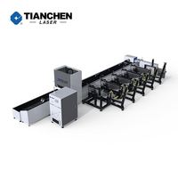 Machine de découpe laser à fibre tubulaire professionnelle TIANCHEN, alimentation automatique CNC, CYP CUT HIWIN, découpe de métaux