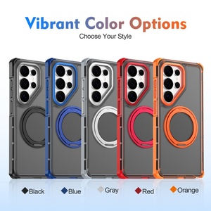 Funda Magnética Anticaídas para Teléfono <span class=keywords><strong>Samsung</strong></span> <span class=keywords><strong>Note</strong></span> <span class=keywords><strong>20</strong></span> <span class=keywords><strong>Ultra</strong></span>, Diseño de Armadura de Alta Calidad, Suave al Tacto, con Soporte Giratorio de 360 Grados - Product Image 6