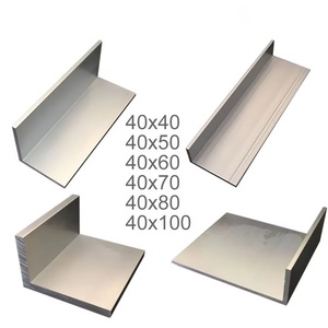 40x40 40x50 40x60 40x80 40x100mm 6063 góc phải nhôm hình chữ L Hợp kim Nhôm Viền Nhôm hình tam giác - Product Image 1
