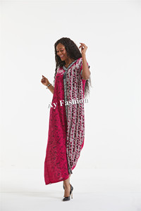 Nuovo Fiore abiti africani di modo designs fat ladies abiti tradizionali con shinniy modello - Product Image 6