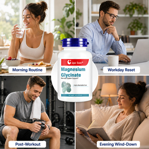 Suplemento de Citrato de Magnesio Shecome Personalizado con Magnesio y Zinc para la Salud del Sistema Nervioso, Suplemento para Hombres y Mujeres - Product Image 4