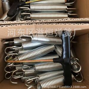 Ressorts de tension à double crochet personnalisés, 10 pouces de long, en fil d'acier trempé, pour trampoline, usage commercial extérieur - Product Image 4