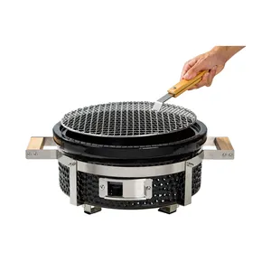 2022 New design Japanese BBQ grill Korean bbq grill table charcoal mini oven of ceramic grill