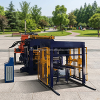 Machine de fabrication de blocs creux et de pavés multifonctionnelle de haute qualité QT8-15, équipée d'une pompe contrôlée par PLC automatique