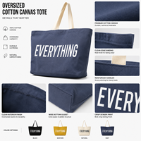 Sac fourre-tout en coton surdimensionné personnalisé avec logo, grand sac réutilisable pour supermarché et commerce de détail, fournisseur OEM ODM d'usine