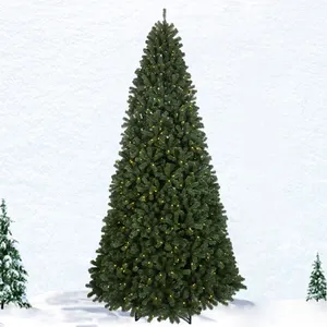 उच्च गुणवत्ता आउटडोर 3D बहु रंग एलईडी आरजीबी सजावटी पीवीसी विशाल क्रिसमस पेड़ सड़क की सजावट के लिए और वर्ग केंद्र