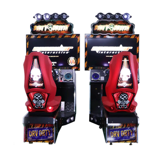 Full Motion Racing <b>Electronic</b> Arcade <b>Game</b> Machine Plastic Shopping Mall Car Driving - Product Image 4