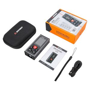 SNDWAY Bilateral 120m Telémetro láser Medidor de distancia recargable digital con burbuja de <span class=keywords><strong>nivel</strong></span>, batería de litio incorporada - Product Image 6