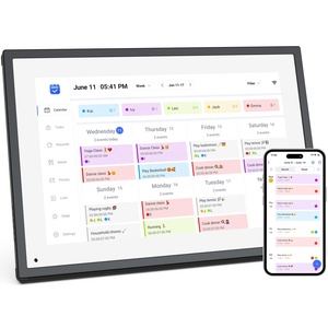 Planificateur mural numérique 10,1 pouces, calendrier et tableau des tâches, écran tactile interactif intelligent pour les horaires familiaux, Hearth - Product Image 1
