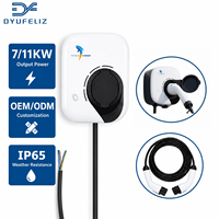 Câble d'extension pour chargeur de véhicule électrique, chargeur de voiture électrique portable, adaptateur 240V 120V, Wi-Fi/contrôle, certifié CE