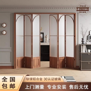<span class=keywords><strong>Porte</strong></span> coulissante pliante <span class=keywords><strong>de</strong></span> balcon rétro française, cloison pour cuisine, salon et salle <span class=keywords><strong>de</strong></span> bain - Product Image 2