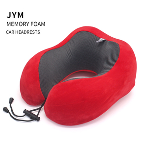 Jiyimei YM-U202-3 vente en gros <span class=keywords><strong>pas</strong></span> <span class=keywords><strong>cher</strong></span> doux en forme de U voiture cou oreiller mémoire mousse voyage cou oreiller pour <span class=keywords><strong>vol</strong></span> dormir confortable - Product Image 4