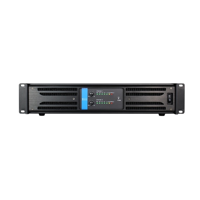 YLW-XT10000 Professional Audio Stereo Sound Power Amplifier 1000W 2U 2Channel Class H for Karaoke Party Bars Speaker Subwoofer