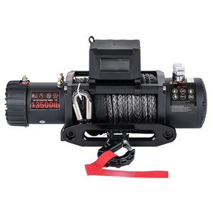 지프 트럭 및 SUV 12V 방수 무선 복구 외부 액세서리를위한 13500lb <span class=keywords><strong>4x4</strong></span> 헤비 듀티 윈치 - Product Image 5