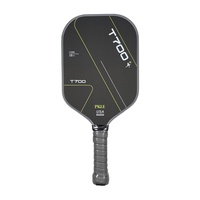 Raquette de pickleball T700 en fibre de carbone mate, épaisseur 16 mm, compétition sportive professionnelle, approuvée aux États-Unis, moulage monobloc 360°, 220 g
