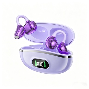 หูฟังไร้สายคุณภาพสูง K03 K02 TWS แบบหนีบหู เปิดหู ระบบส่งเสียงผ่านอากาศ - Product Image 2