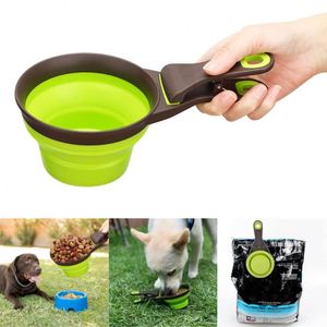 Cuillère doseuse triple fonction 118 ml 237 ml 473 ml pour friandises pour animaux de compagnie, outil d'alimentation en plastique de qualité alimentaire sans BPA - Product Image 2
