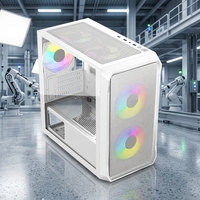 White Gaming Mesh Panel Pc Gaming Complet Gaming Computer Pc