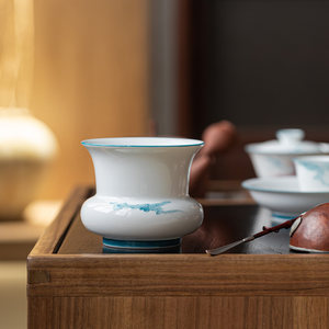 Guanlan Ceramic Water Cup With Auspicious Clouds Design For <b>Tea</b> <b>Set</b> Accessories - Product Image 1