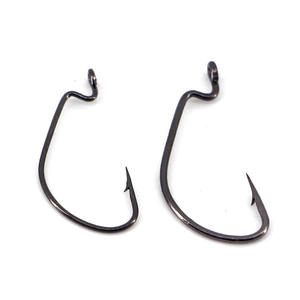 En gros <span class=keywords><strong>FUN</strong></span> Modèle 568 Hameçons de pêche à la traîne pour leurres souples, à profil large, irréguliers, barbelés, pour la pêche en mer, à gros yeux, pour leurres souples - Product Image 3