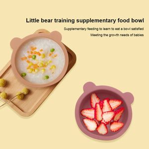 ชามซิลิโคนรูปสัตว์สำหรับ<span class=keywords><strong>เด็ก</strong></span>ทารกถ้วยดูดซิลิโคนกันลวกปลอดภัยสำหรับใช้บนโต๊ะอาหาร - Product Image 4