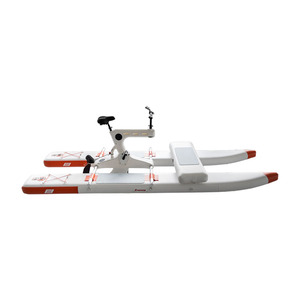FREESUN Nuevo Diseño Bicicleta Acuática de 11' con Timón y 3 Tablas Inflables para Diversión en el Agua - Product Image 1