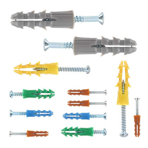 Baiguluo Drywall Anchors 370pcs Metric Self Tapping Screws Expansion Plugs For General Industry - Product Image 3