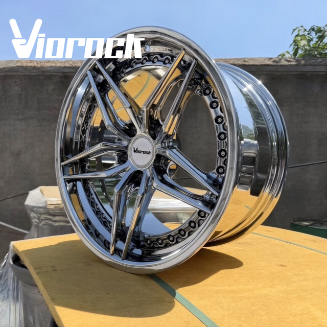 2 Piece Custom Forged Alloy Wheels Star Spoke 19/20/21 Inch 5x120 5x112 Fit for Audi Mercedes BMW Tesla
