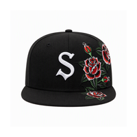 Nouvelles casquettes vintage brodées 3D personnalisables, vierges, de qualité supérieure, courbées, ajustées, snapback, pour baseball et football, originales