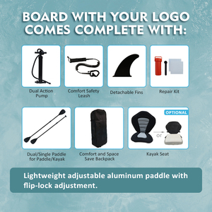 Tabla de Surf Inflable, Set de Paddleboard, Tabla de Padel, <span class=keywords><strong>Softboard</strong></span>, Surf - Product Image 6