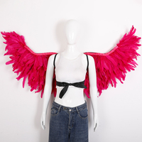 Grandes ailes d'ange en plumes blanches pures pour séance photo de mariage, Halloween, cosplay, costume, ailes d'ange en plumes