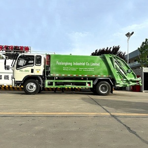 Camion compacteur d'ordures HOWO 4X2 6-10CBM pour la collecte des déchets commerciaux et les services municipaux - Product Image 2