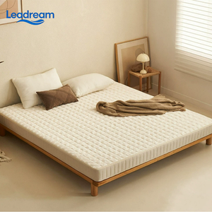 Breathable Cotton <b>Mattress</b> <b>Topper</b> Medium Soft Polyester Fiber Cover Minimalist Eco-friendly Design for Bedroom Home Furniture - Product Image 2
