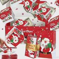 Kotak Hadiah Natal Kertas 2026, Kotak Hadiah Natal Kreatif, Hadiah Hari Valentine Kreatif