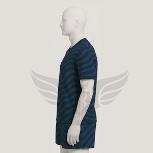 Conjunto de Uniforme de Fútbol Personalizado al por Mayor para Hombre Adulto, Copa 2026, 100% Poliéster, Impresión por Sublimación, Mangas Cortas - Product Image 3