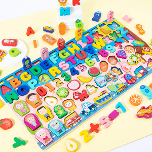 Montessori 8-in-1 Baby Fishing Board Game Counting Numbers Matching 3D Puzzle Educational Learning Toys for Kids Boys Girls - Product Image 4