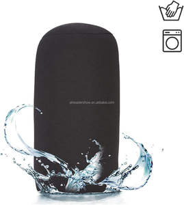 Almohada de espuma viscoelástica en forma de cilindro de alta calidad, cojín de soporte para el cuello de <span class=keywords><strong>plumas</strong></span> para viajes, uso doméstico, tela a rayas de animales rellenos - Product Image 3