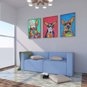 <strong>Nursery</strong> Kids Room Decoration Painting Pop Animals HD Picture <strong>Wall</strong> Art Canvas <strong>Prints</strong> - Product Image 1