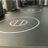 Tapis de lutte d'extérieur 10x10, tapis de gymnastique Flexi Roll, tapis de Taekwondo, tapis d'entraînement portable