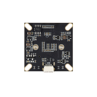 Module de caméra USB Waveshare IMX415 8MP (B) en carton ondulé, 8 millions de pixels, double microphone, haute résolution avec angle de champ de 93,5 degrés