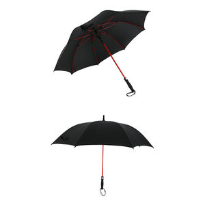 Parapluie de golf personnalisé avec logo, 30 pouces, simple, ventilé, coupe-vent, imperméable, avec tige en fibre de verre, cadre coloré minimaliste, pliable - Product Image 4