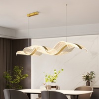 Lustre LED Minimaliste Moderne pour Salle à Manger Cuisine Chambre Loft Luminaires Décoration Intérieure Lampes Suspendues