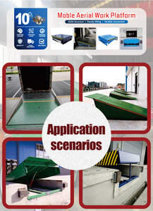 Platform Pengangkat Gunting Tipe SJG Baru Terlaris 4m 6m 8m 9m, Hidrolik 3t, Panel Kontrol & Remote - Product Image 4