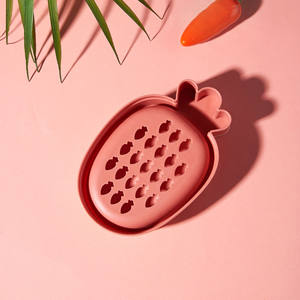 Boîte à savon en forme de carotte <span class=keywords><strong>porte</strong></span>-savon de salle de bains <span class=keywords><strong>porte</strong></span>-savon de <span class=keywords><strong>douche</strong></span> plaque de rangement plateau Gadgets de salle de bains - Product Image 4