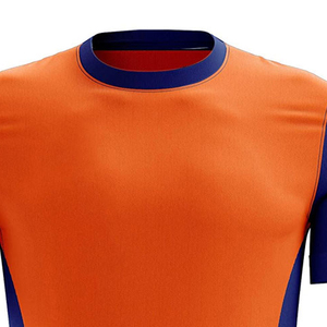 Maillot de football unisexe pour adulte de haute qualité 100% polyester, séchage rapide et respirant, manches courtes - Product Image 5