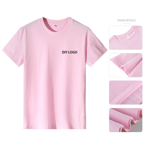 เสื้อยืดผู้ชายผ้าฝ้ายคุณภาพสูง เสื้อยืดเปล่าเรียบๆ สำหรับสกรีนลาย เสื้อยืดผู้ชายแบบพื้นฐาน พร้อมป้ายด้านในและบัตรโลโก้ - Product Image 3