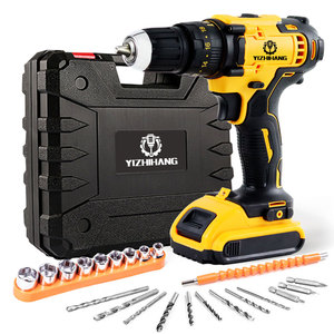 Taladro Inalámbrico F FDZ-17 21v con Batería de Iones de Litio, Juego de Herramientas Eléctricas con Destornillador, Taladro de Impacto con Motor sin Escobillas - Product Image 1