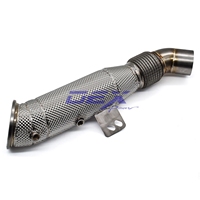 Tuyau d'échappement DEX pour moteur B58 3.0T, bouclier thermique SS304, 2016+, F20 F30 G20 G30 G31 M140i M240i M340i 440i 540i 740i